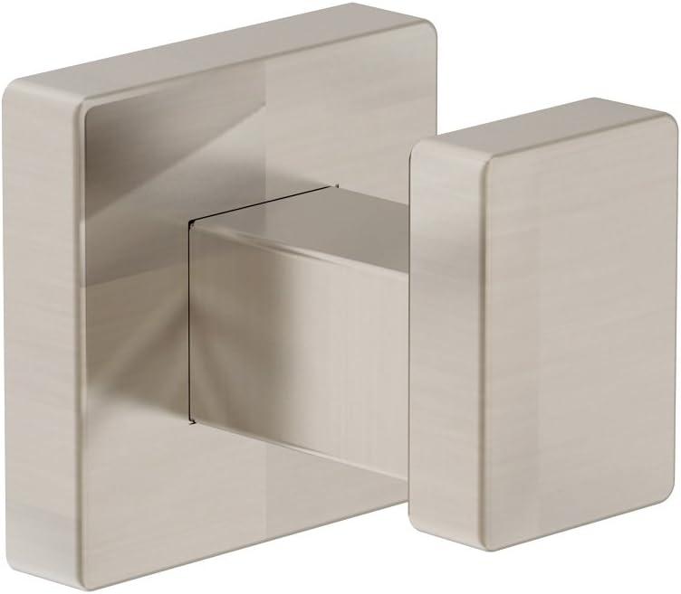 Satin Nickel Modern Wall-Mounted Robe Hook