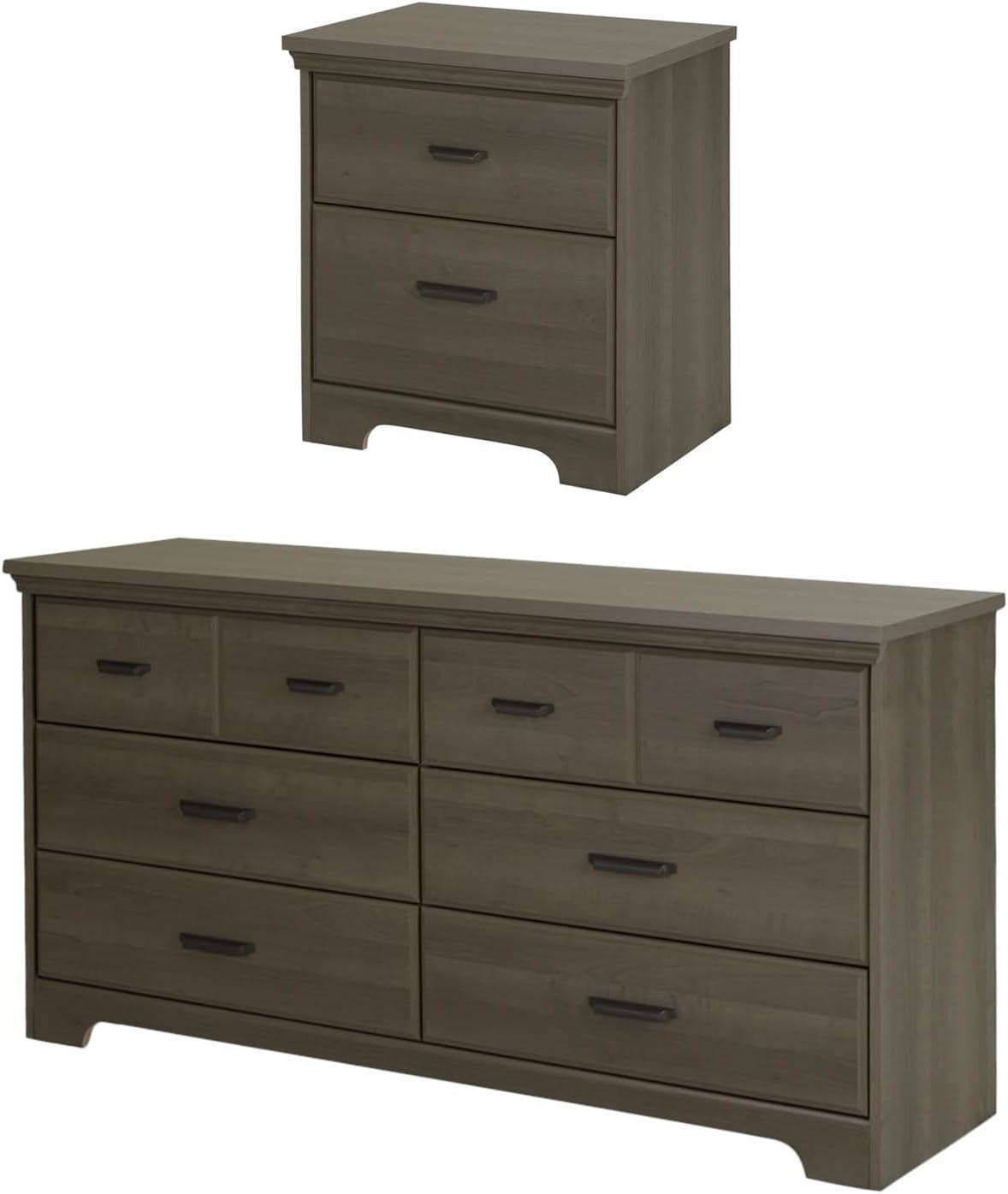 Versa 6 Drawer Double Dresser