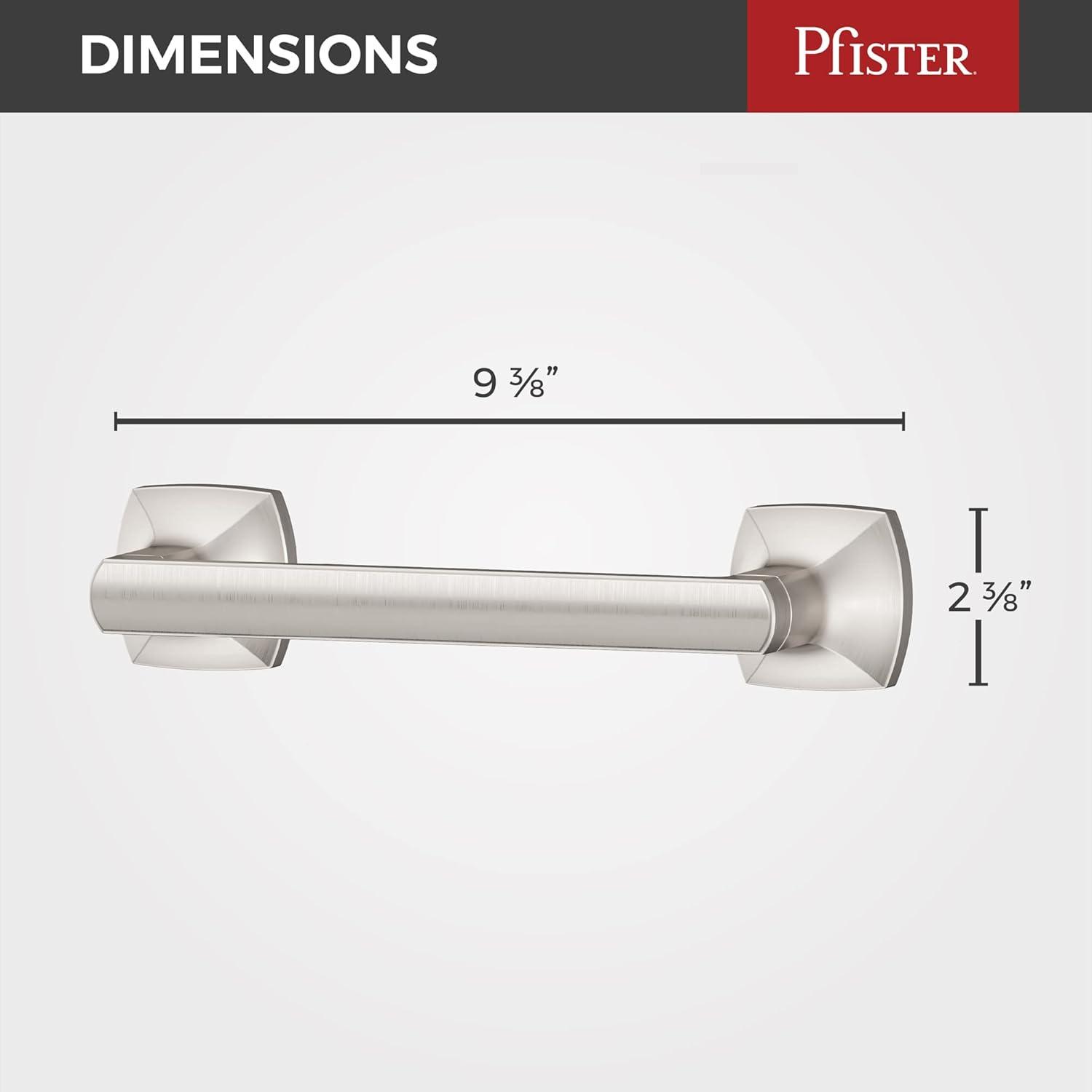 Brushed Nickel Wall-Mounted Pivoting Toilet Paper Holder