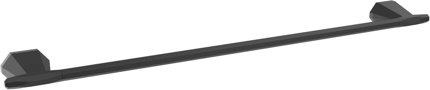 Amerock St. Vincent Matte Black 24 inch (610mm) Towel Bar