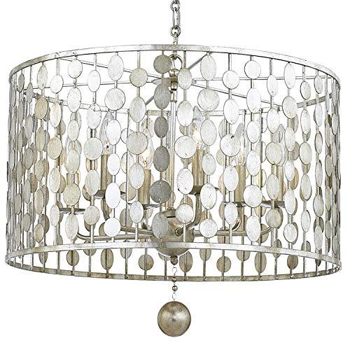 Crystorama Lighting - Six Light Chandelier - Chandelier - Layla - Six Light