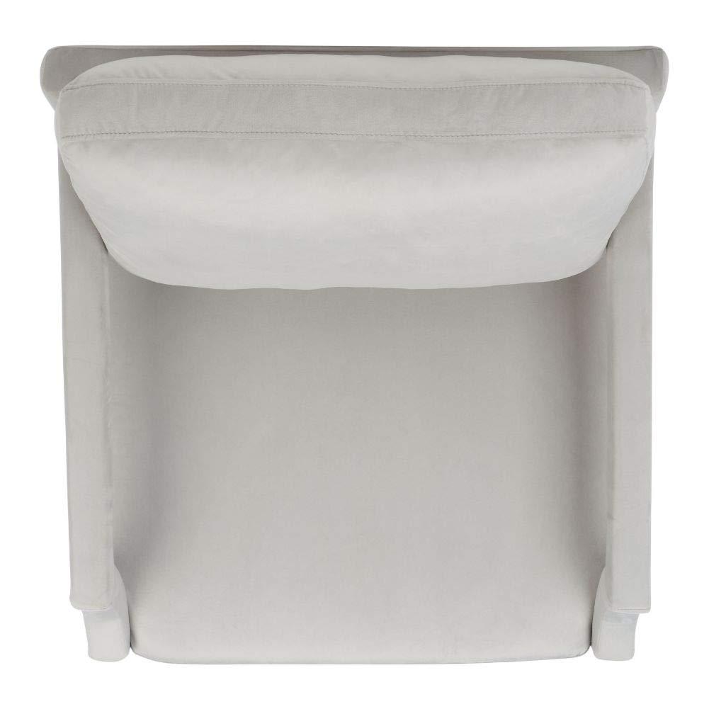 Genoa Upholstered Arm Chair - ACH4510 - Light Grey - Safavieh