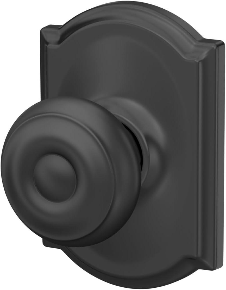 Georgian Passage Knob with Camelot Trim