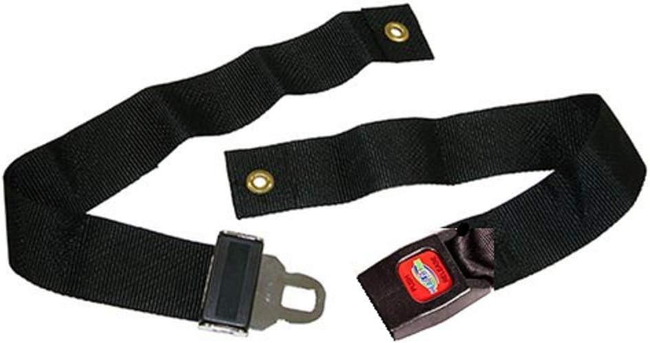 Black Metal Buckle Wheelchair Safety Harness Belt