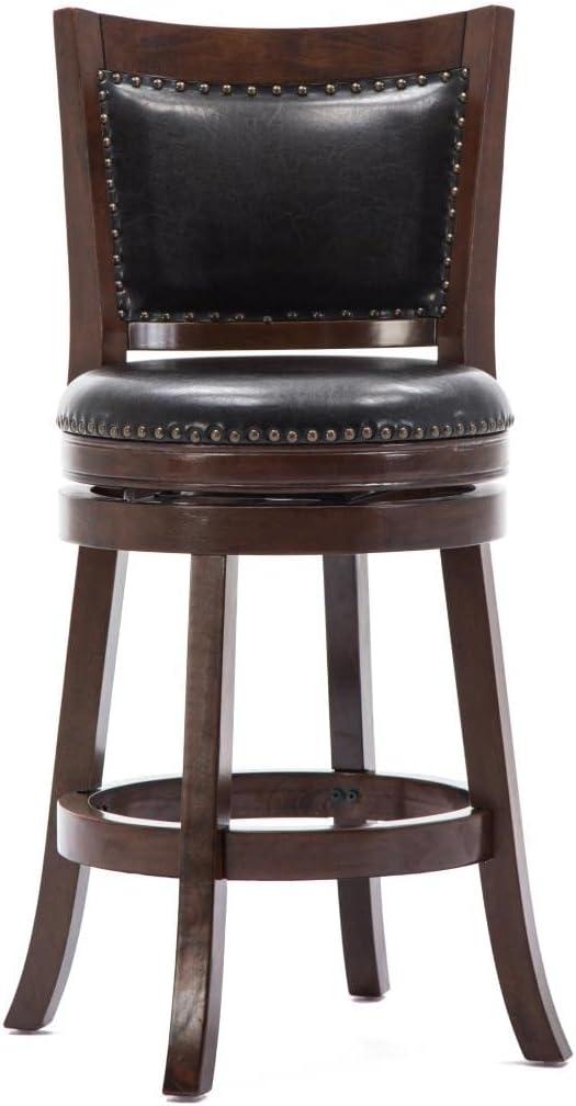 24" Bristol Swivel Counter Height Barstool - Boraam