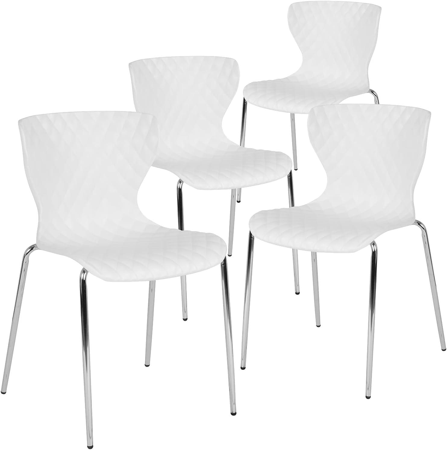 Lowell Contemporary Design Plastic Stack Chair