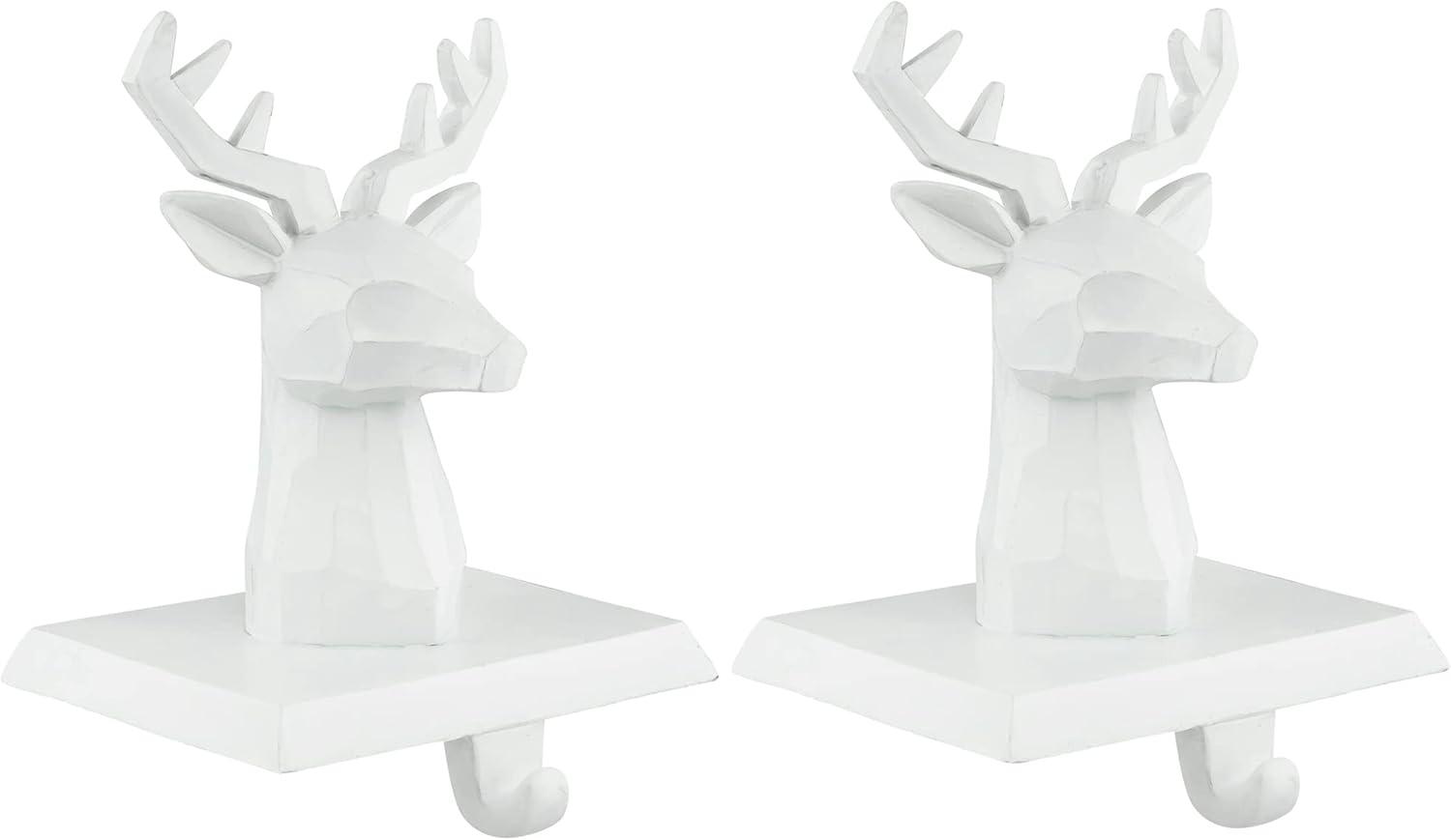 Reindeer Head Christmas Stocking Holders