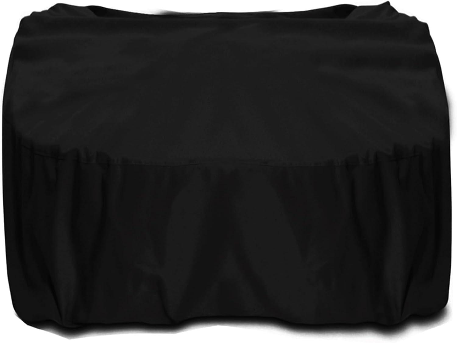 Two Dogs Designs 2D-FP44441 Square Fire Pit Cover w/ UV Protection, 44 In, Black