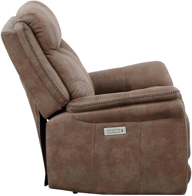 Morrison Power Recliner Camel - Steve Silver Co.