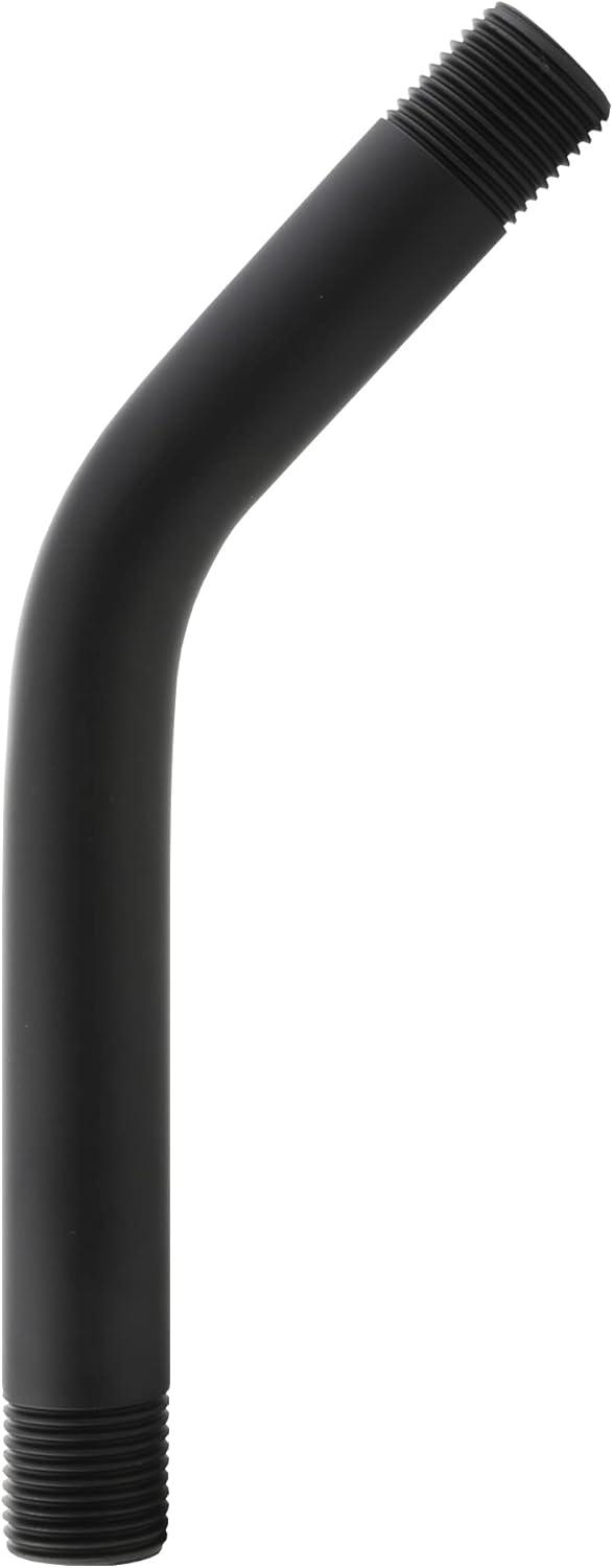 Danco 8 in. Shower Arm with Flange in Matte Black (11095)