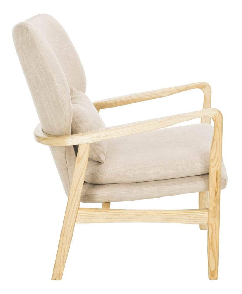 Tarly Accent Chair - ACH9500B - Beige/Natural - Safavieh