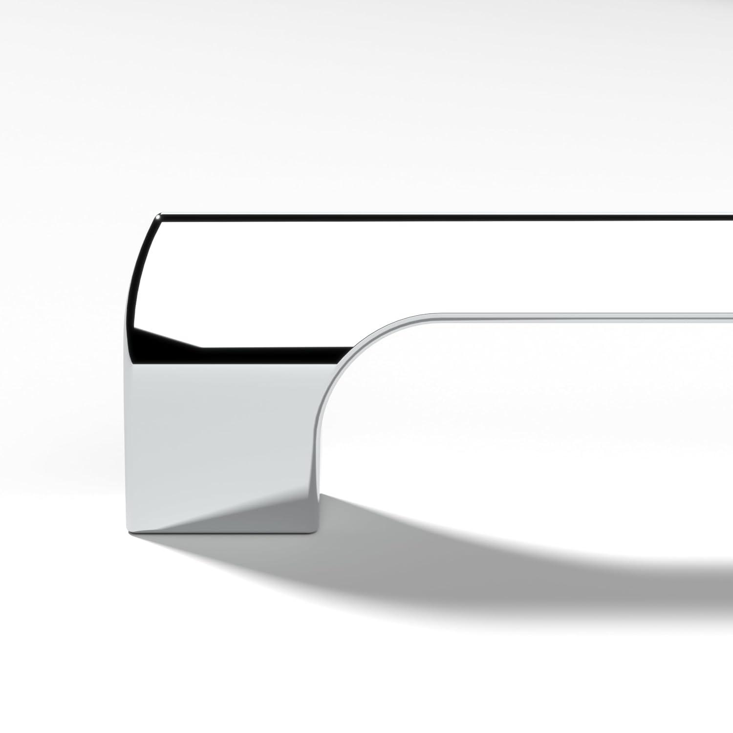 Hickory Hardware H076702-CH-10B 128 mm CC Forge Cabinet Pull, Polished Chrome - Pack of 10