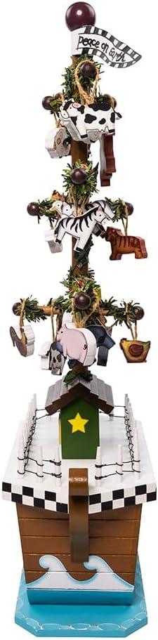 Kurt Adler Kurt Adler 21-Inch Noah's Ark Table Piece