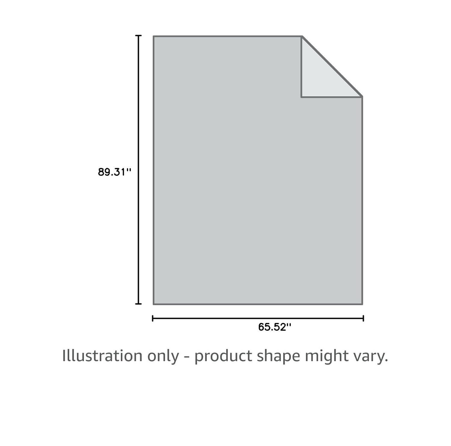 Muslin Blanket for Adults, Extra Large Throw 50" x 60" By Comfy Cubs - Mauve