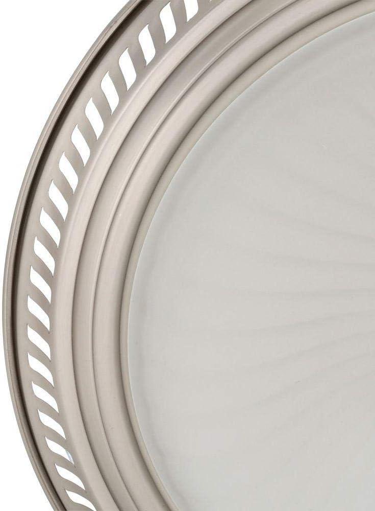 Air King DRLC702 4in Duct 70 CFM Ventilation Fan 70W, 120V Nickel for Bathroom - Nickel
