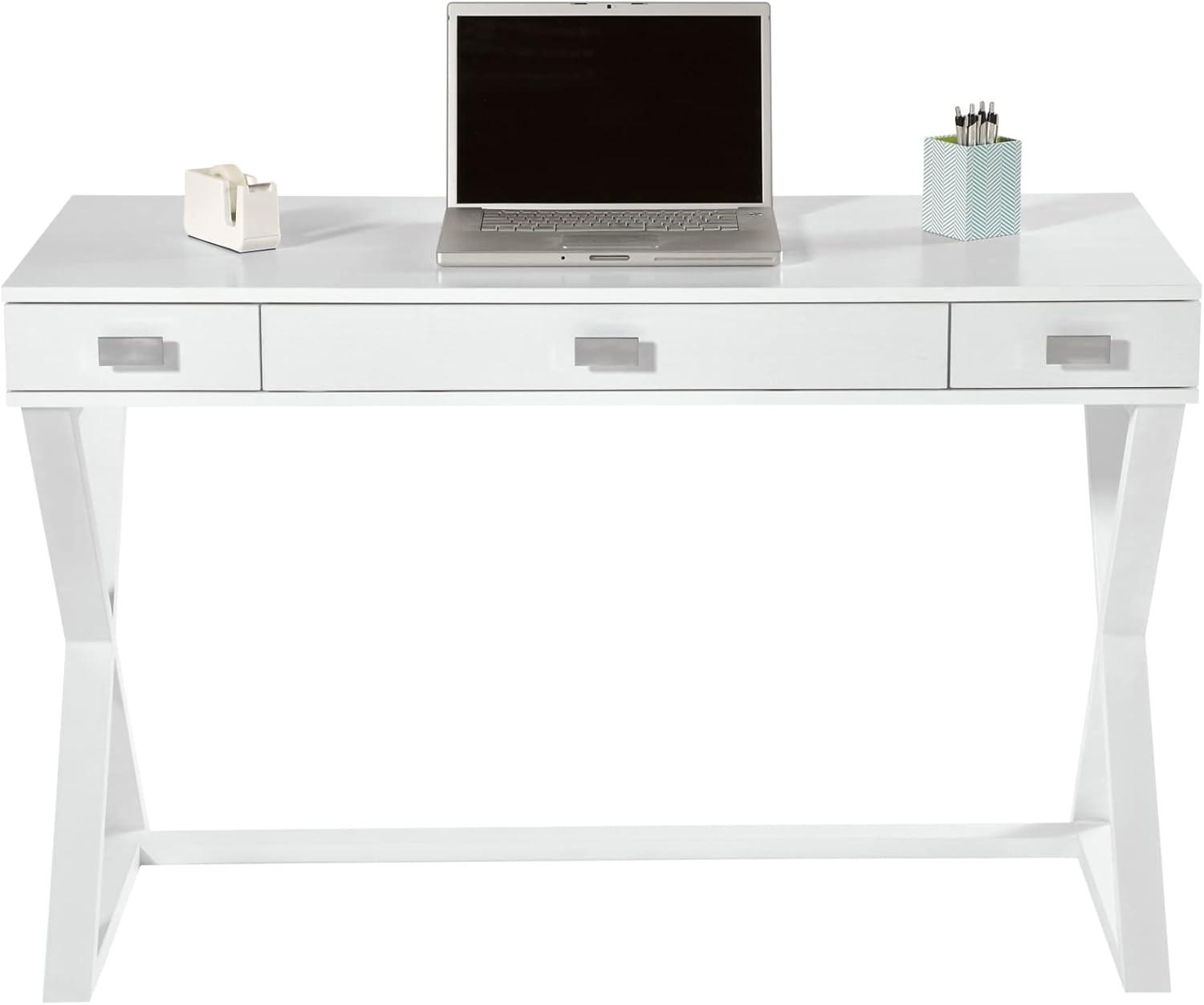 Realspace® Keri 48"W Writing Desk, White