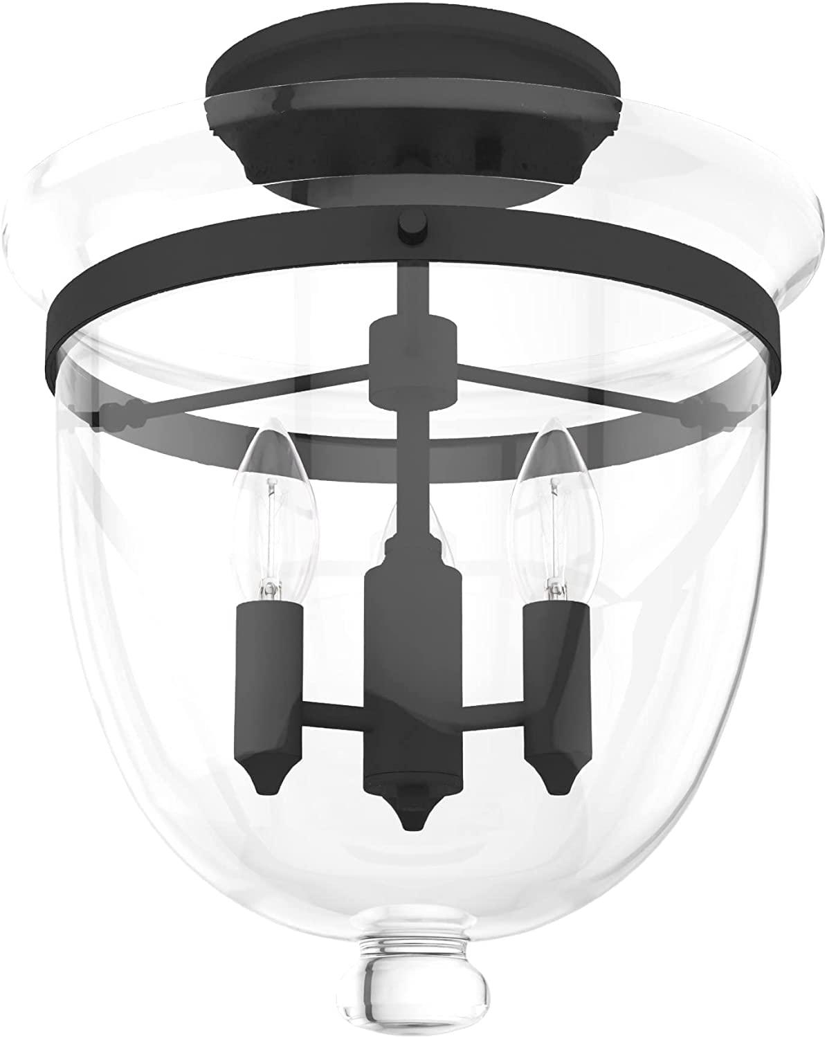 Belltown 3 - Light 13'' Unique/Statement Urn Semi Flush Mount