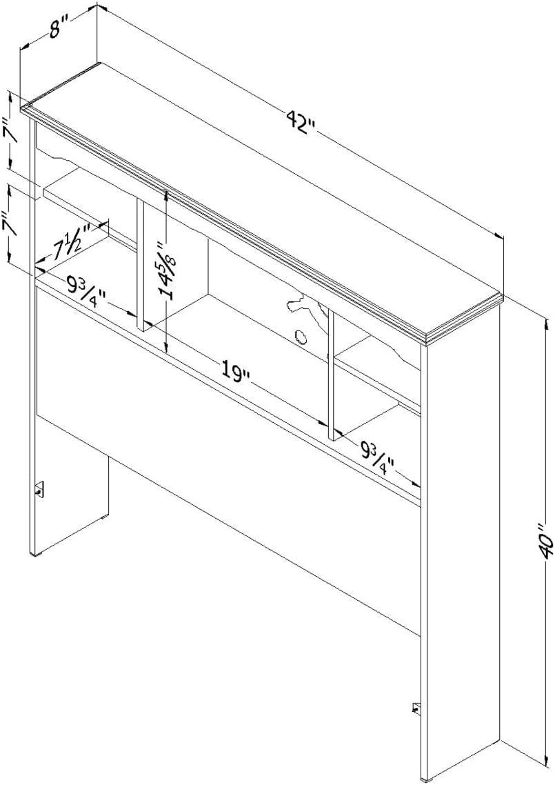 Hoyer Twin Bookcase Headboard