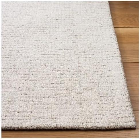 SAFAVIEH Abstract Delia Geometric Wool Area Rug, Ivory/Beige, 11' x 15'