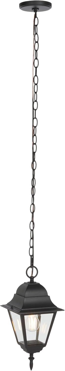 Rhion 7.1" Outdoor Pendant - PLT7027 - Black - Safavieh