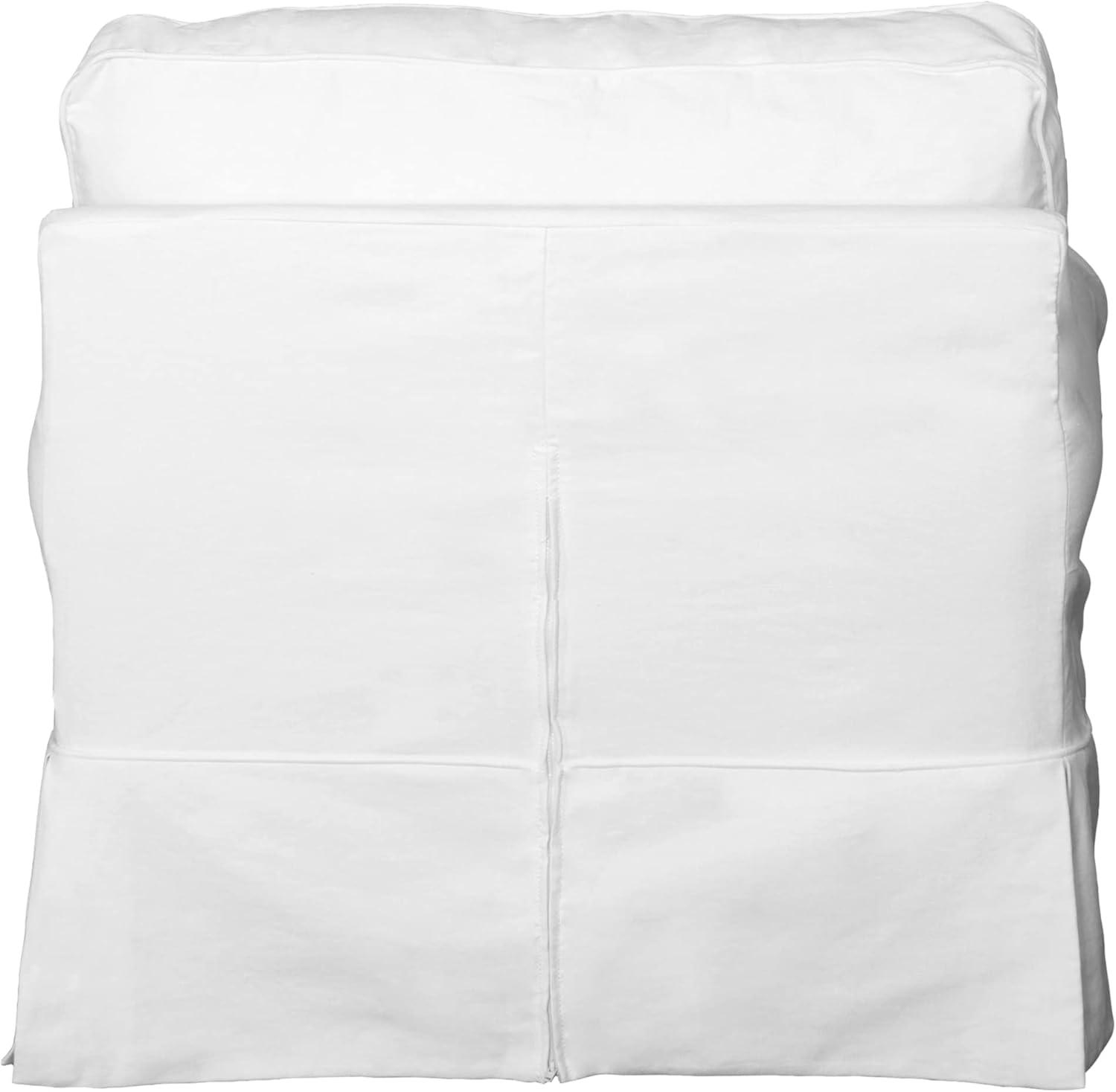 Sunset Trading Horizon Fabric Slipcover for T-Cushion Chair in White