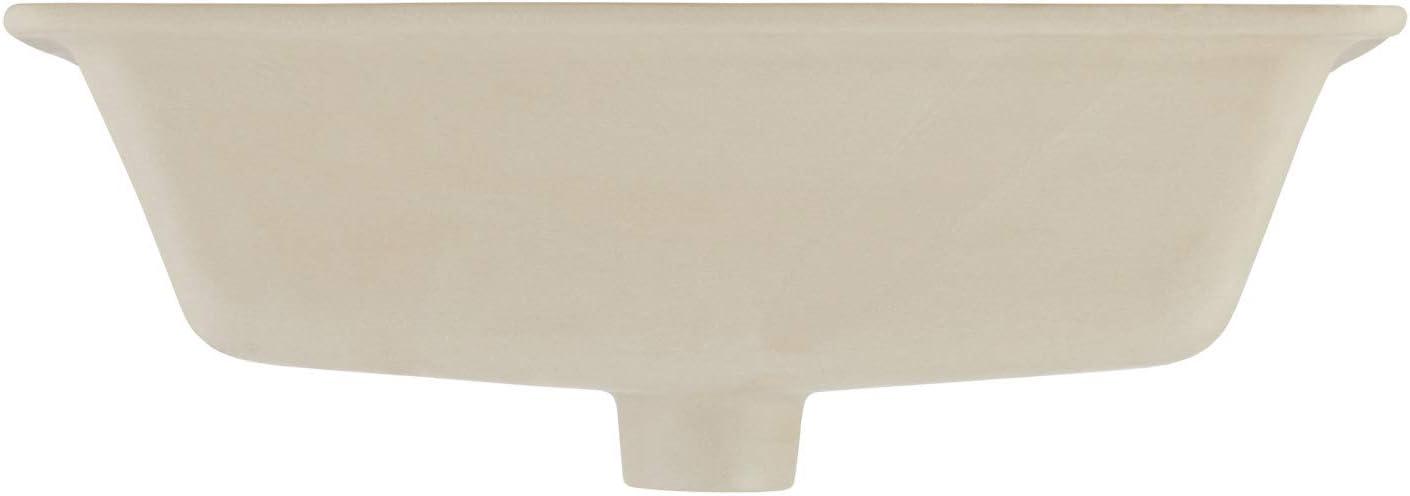 Sawgrass Oval Porcelain Undermount Bathroom Sink