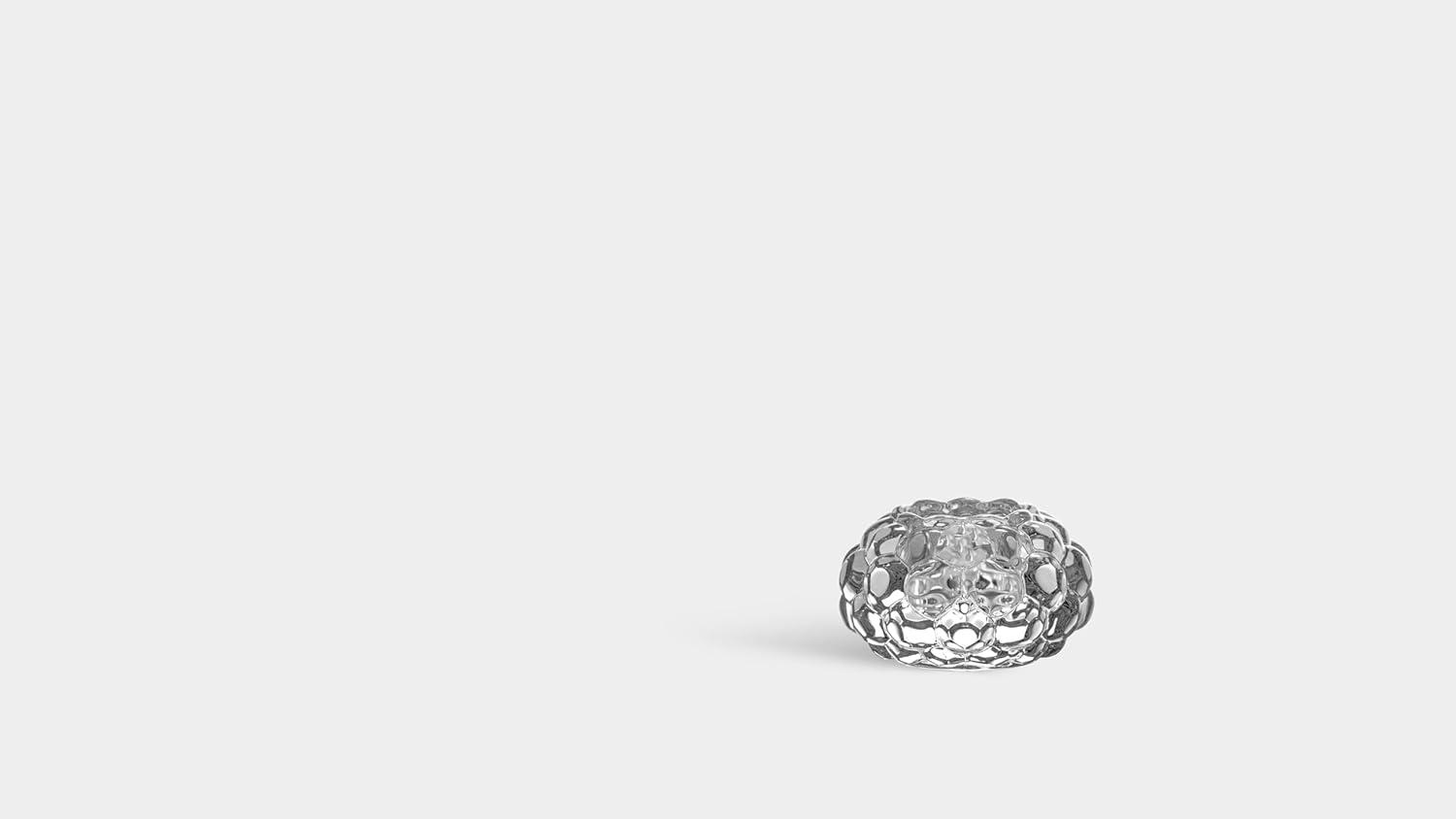 Raspberry 2.12'' H Crystal Tabletop Votive Holder