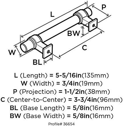 Glacio 3 3/4" Center to Center Bar Pull