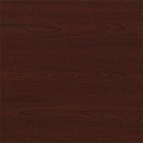 Bush Furniture Saratoga L Shaped Computer Desk with Drawers and Storage | Large Corner Office Table for Workspace, 66W, Harvest Cherry