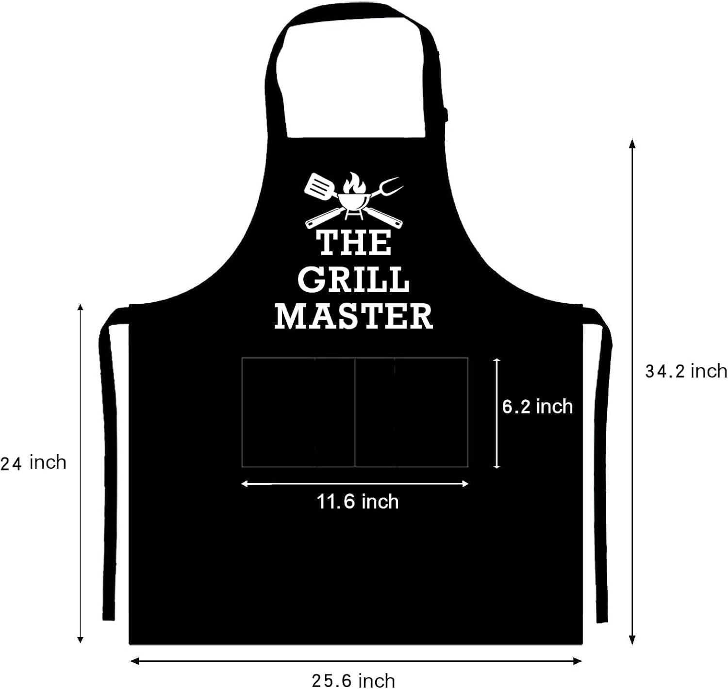 UP THE MOMENT The Grill Master The Man The Myth The Legend Apron, Funny Apron for Men, BBQ Grill Apron, Chef Apron, Funny Apron for Dad, Mens Funny Apron, Funny Chef Apron for Men