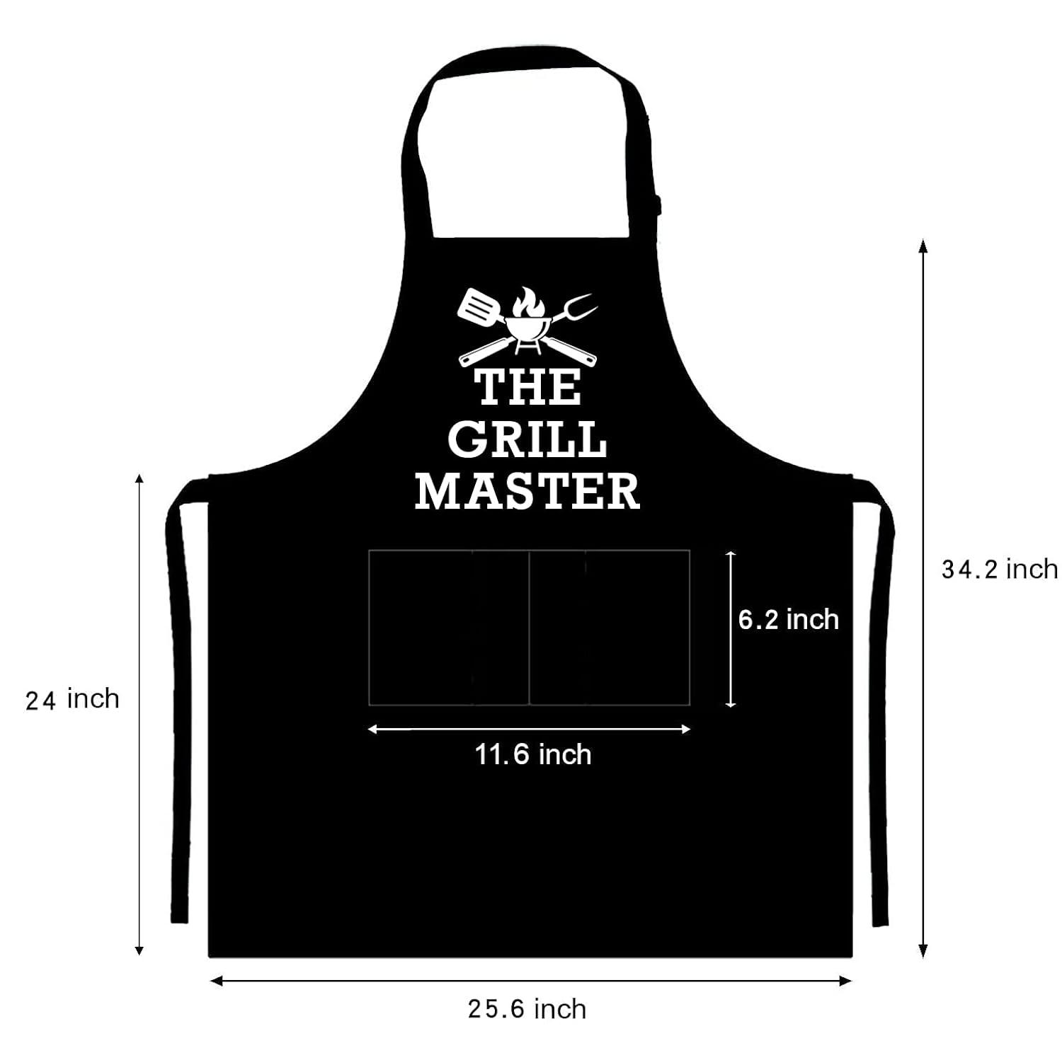 UP THE MOMENT The Grill Master The Man The Myth The Legend Apron, Funny Apron for Men, BBQ Grill Apron, Chef Apron, Funny Apron for Dad, Mens Funny Apron, Funny Chef Apron for Men