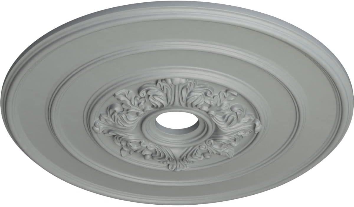 26"OD x 3 1/8"ID x 1 1/2"P Traditional with Acanthus Leaves Ceiling Medallion (Fits Canopies up to 4 1/4")