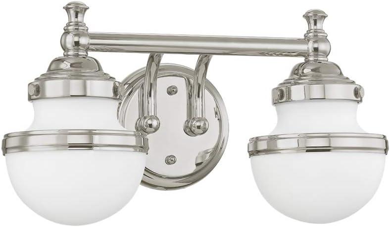 Livex Lighting Oldwick 2 - Light Vanity in  Polished Chrome