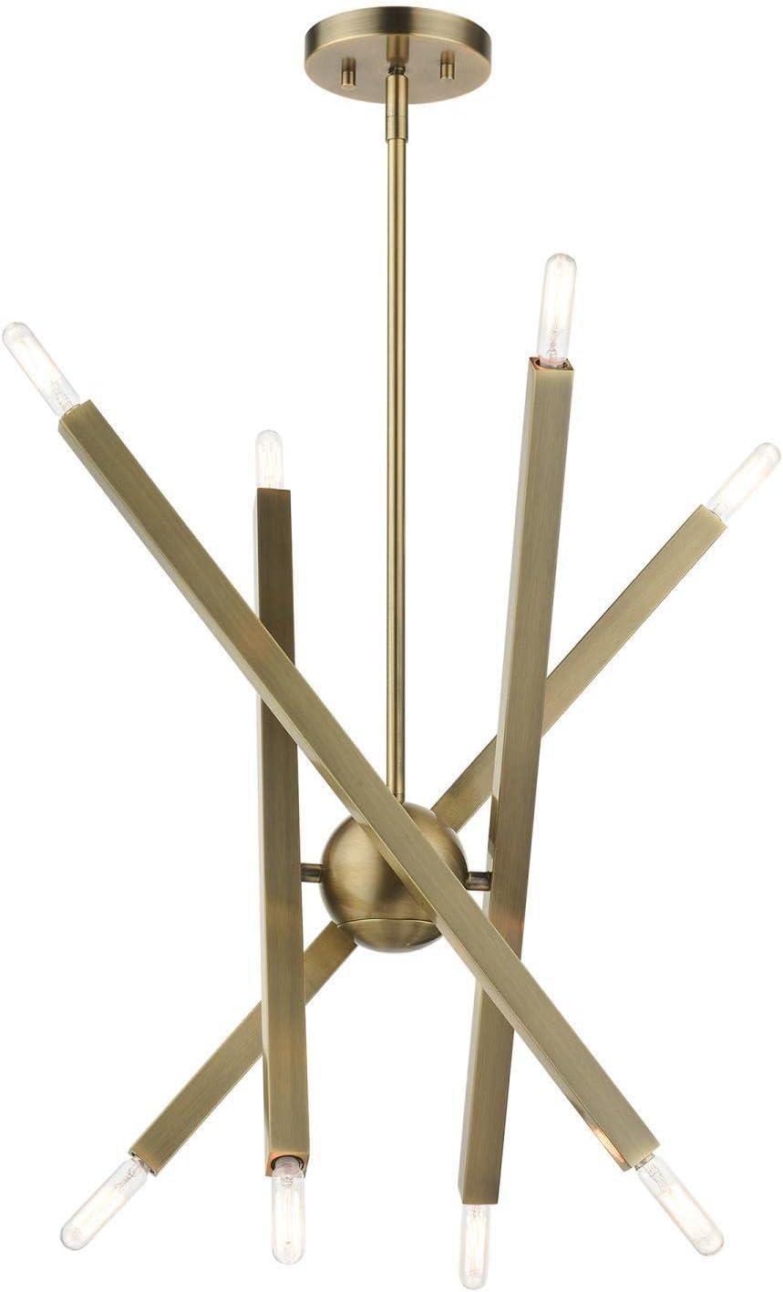 Mercury Row® Lydia 8 - Light Dimmable Modern Linear Chandelier