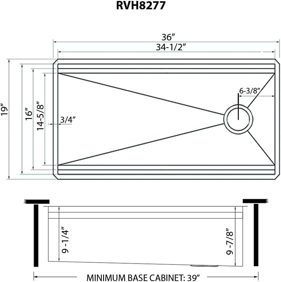 Ruvati Workstation Dual Tier Kitchen Sink Undermount 16 Gauge Stainless Steel