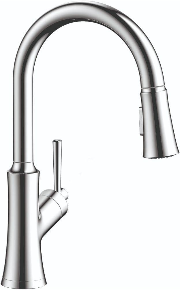 Joleena Pull Down Single Handle Kitchen Faucet