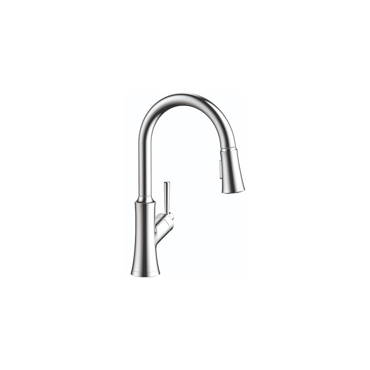 Joleena Pull Down Single Handle Kitchen Faucet