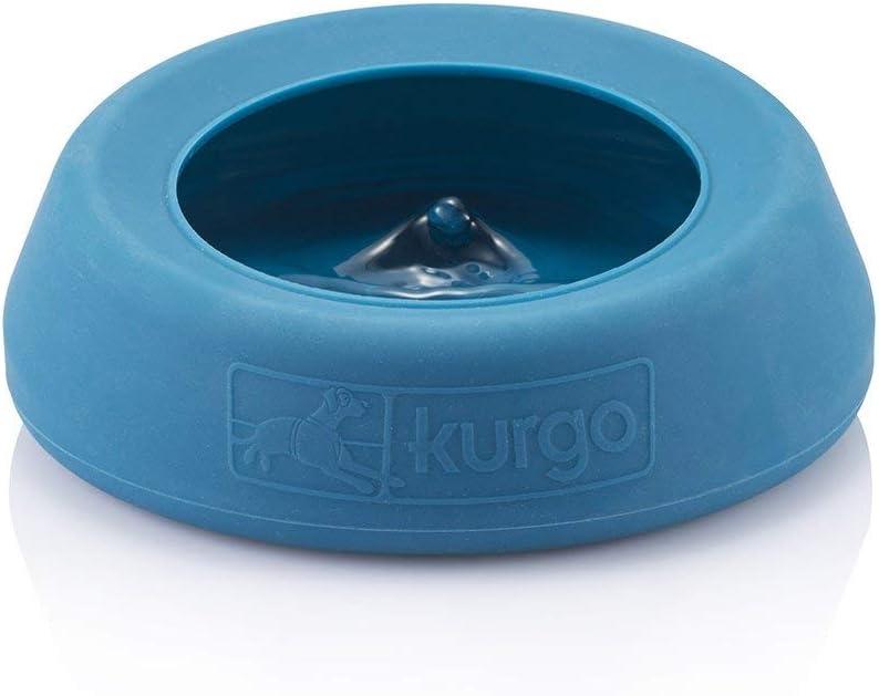 Kurgo 24oz Splash Free Wander Dog Bowl - Costal Blue