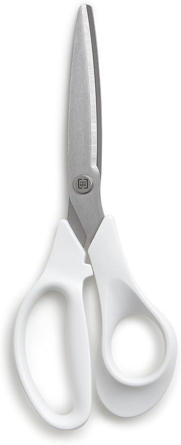 TRU RED 8 Stainless Steel Scissors Straight Handle TR55030