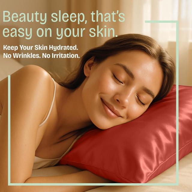 Shopbedding Blissford Satin Pillowcase with Zipper
