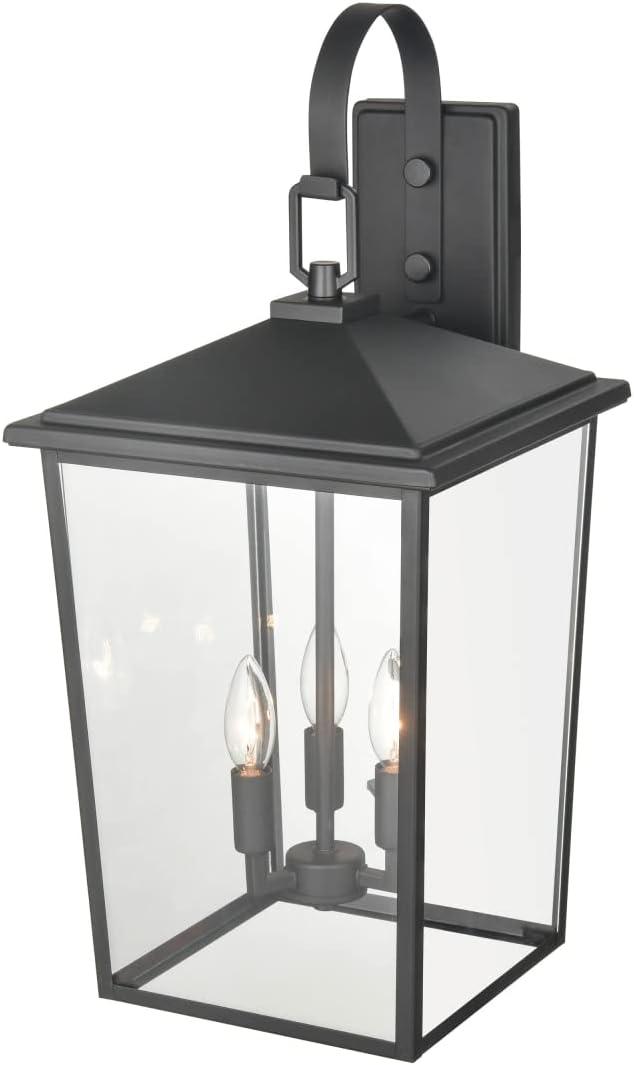 Messerly 3 Light 24" Tall Outdoor Wall Sconce