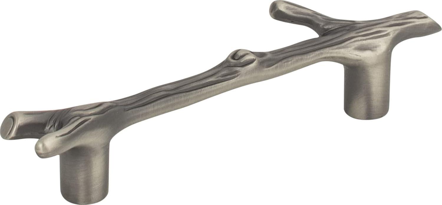 Burnished Bronze 3-Inch Twig Designer Bar Pull