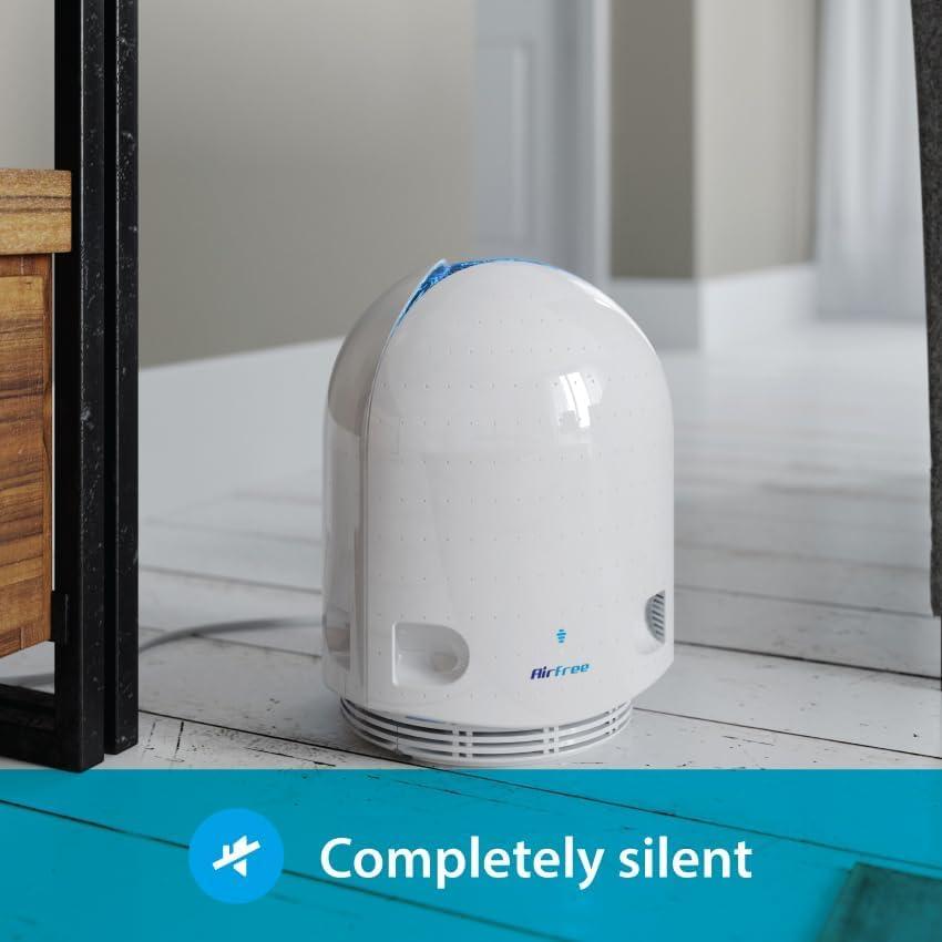 450 sq. ft, Filter-Free Technology, Patented Thermodynamic TSS Air Purifier, White, Destroys Mold, Silent Operation