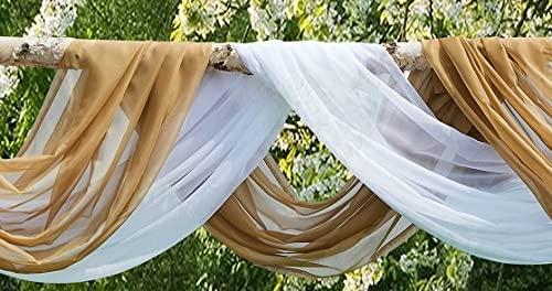 WARM HOME DESIGNS 2 Bed Canopy Curtains Bundle. Canopy Bed Curtains Available in Sizes and Many Colors