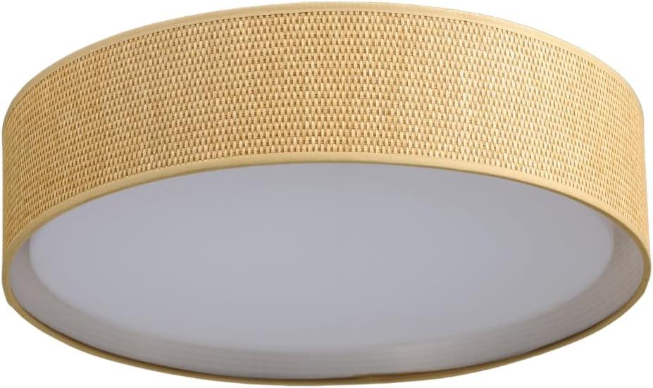 Maxim 10220WL 16 in. Prime LED Flush Mount Ceiling Light, White Linen