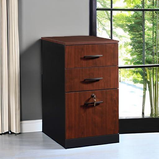 Via 15.551'' Wide 3 -Drawer File Cabinet