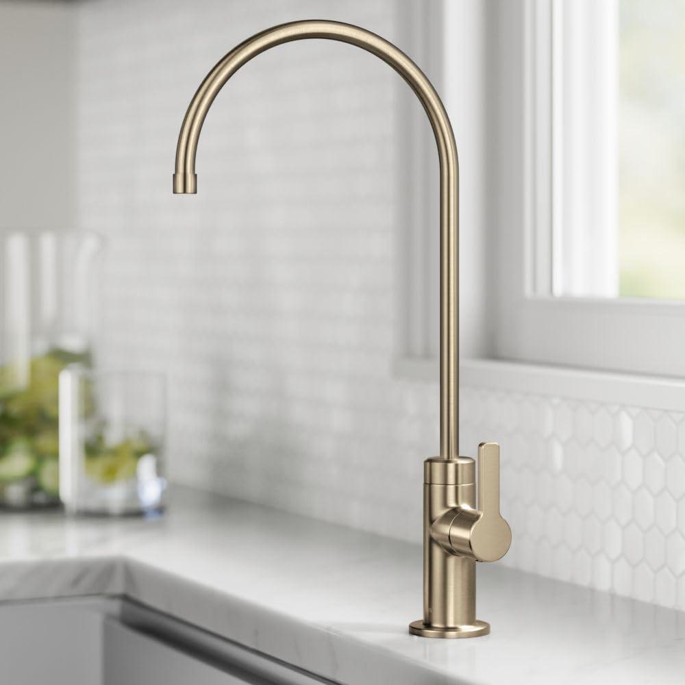 KRAUS Oletto Single Handle Drinking Water Filter Faucet for Reverse Osmosis