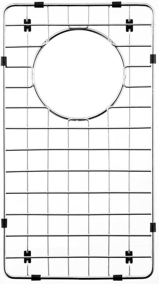 Stainless Steel Kitchen Sink Bottom Grid, 8.5" x 15.5"