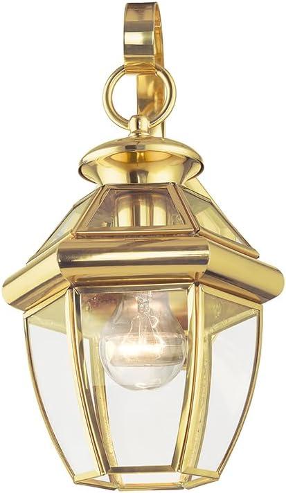 Livex Lighting Monterey 1 - Light Wall Light in  Polished Brass