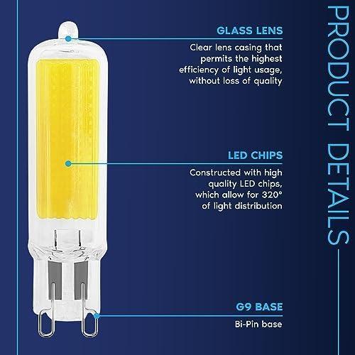50 Watt Equivalent T4 G9/Bi-pin Dimmable LED Bulb